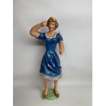 Organ Figure Lady Bell Striker with Pneumatic Movement