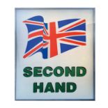 Union Jack Second Hand Light Up Sign