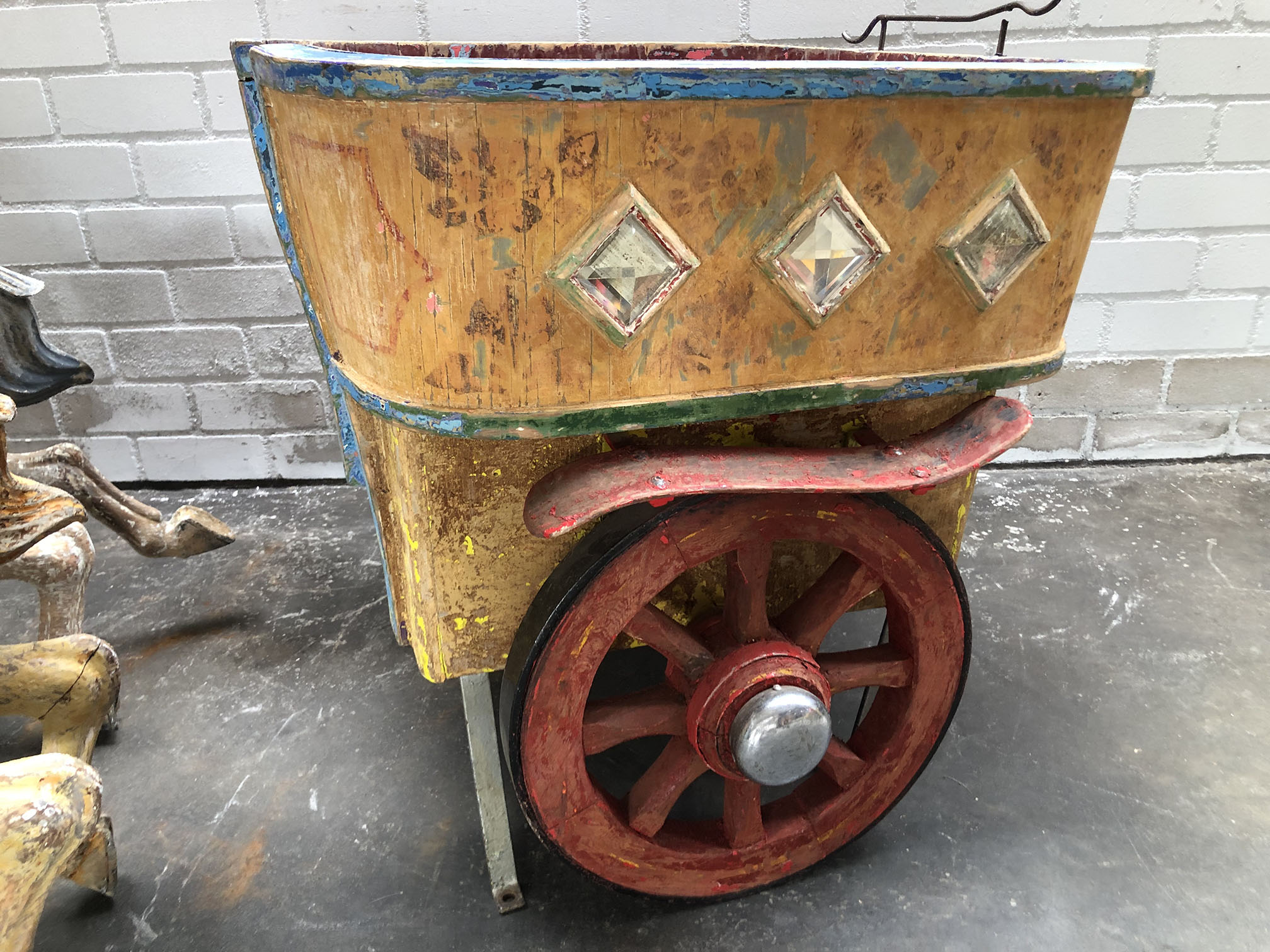 Original Bernard van Guyse Carriage with Two Horses. - Image 9 of 12