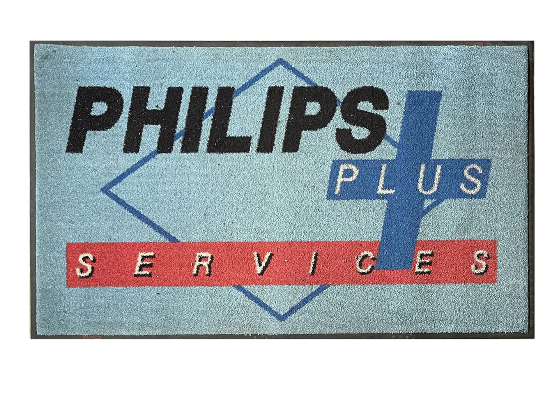 Philips Plus Services Door Mat, ca. 1960