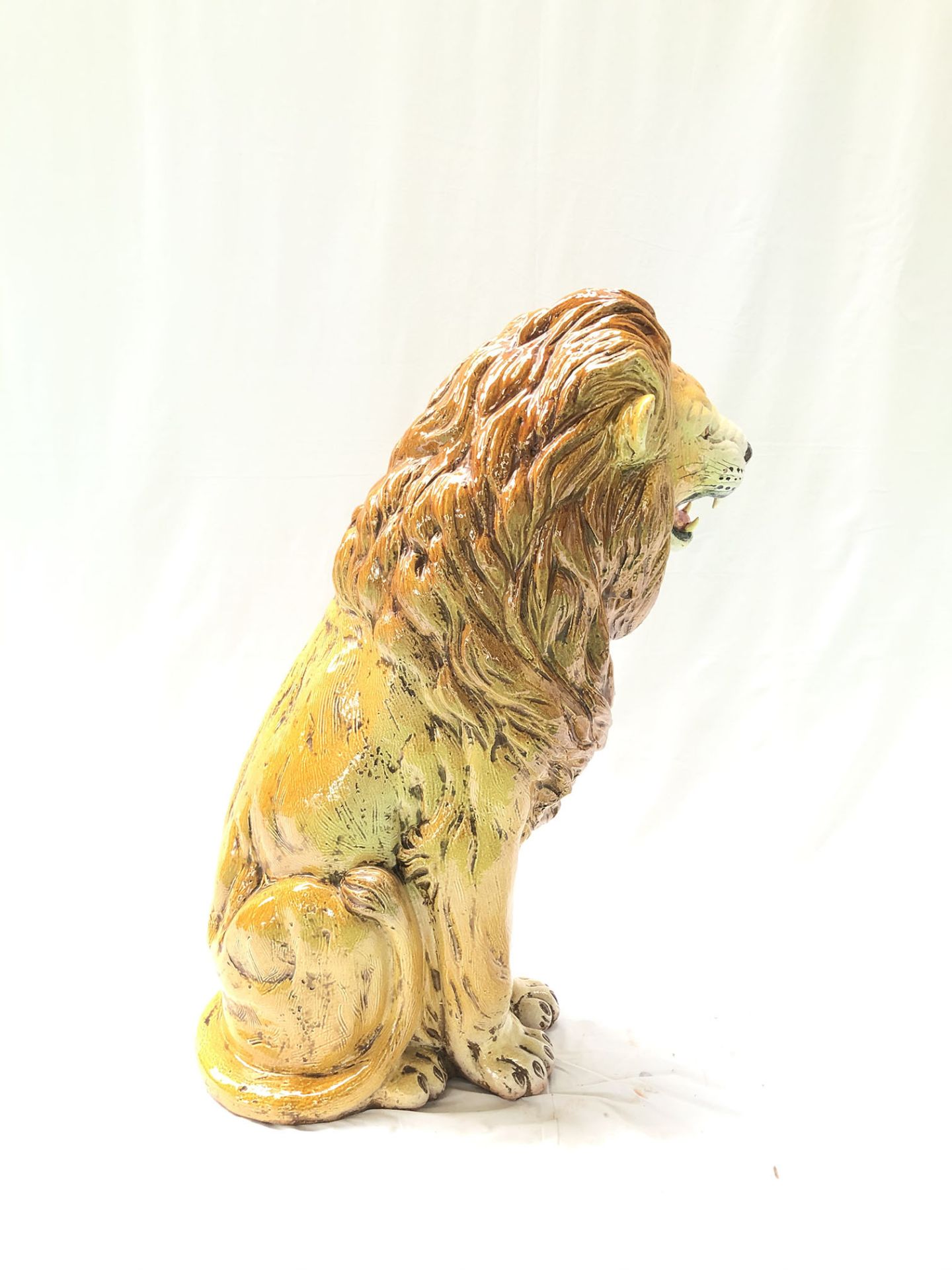 Vintage Italian Lion Statue from 1960s - Image 3 of 3