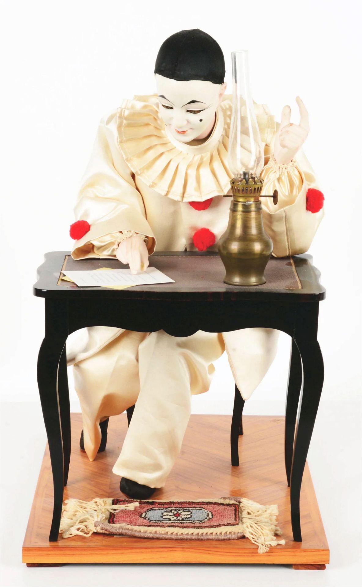 "Pierrot Ecrivain" Musical Automaton made by Christian Bailly - Image 2 of 7