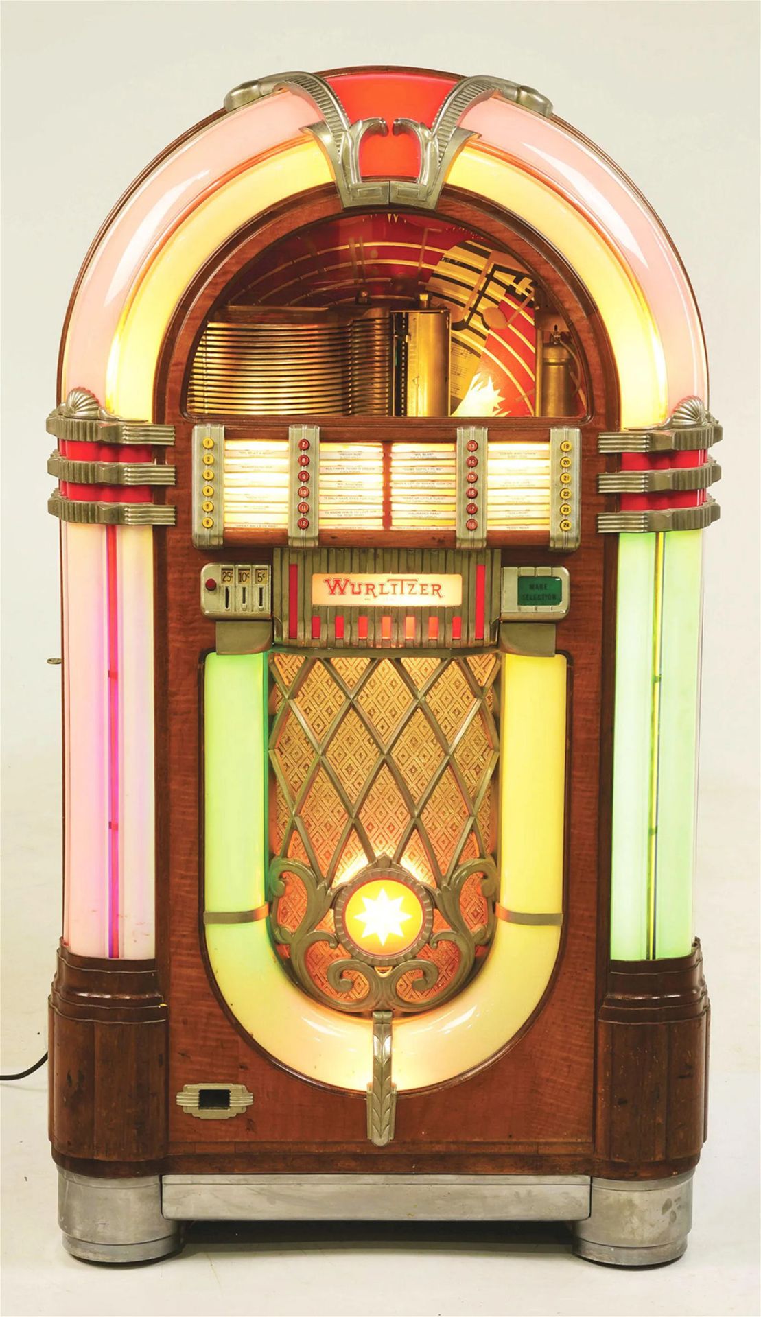 Original Wurlitzer Model 1015 "Bubbler" Jukebox - Bild 2 aus 6