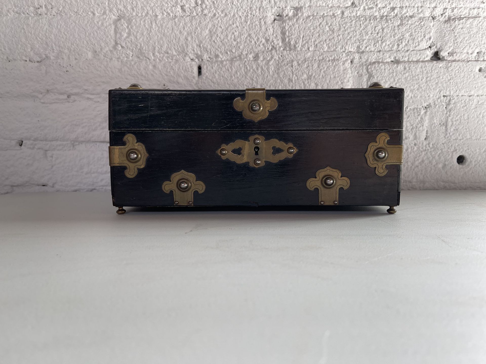 Spanish Wooden Storage Box - Bild 2 aus 6