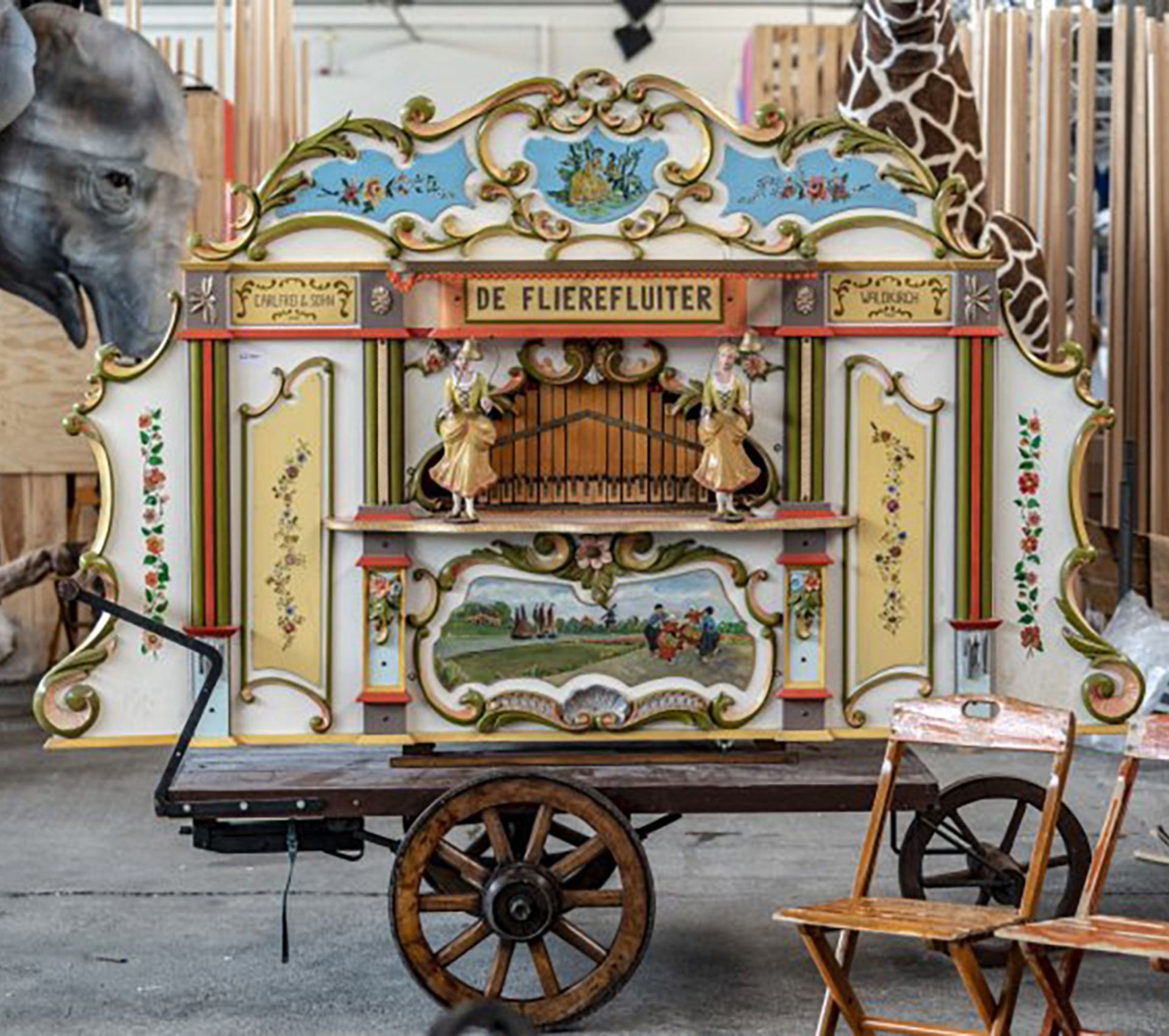 De Flierefluiter Dutch Street Organ by Carl Frei & Sohn