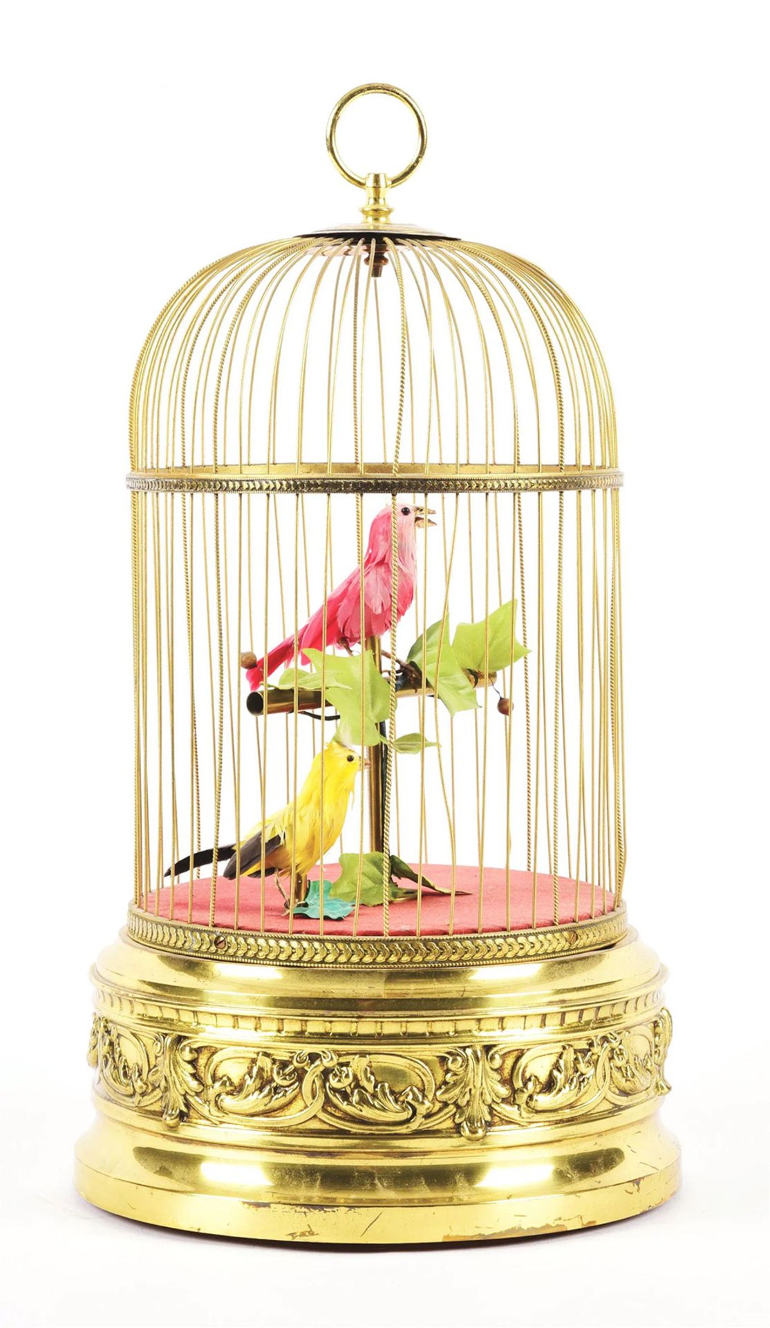 Reuge Swiss Singing Bird Cage Automaton - Bild 2 aus 6