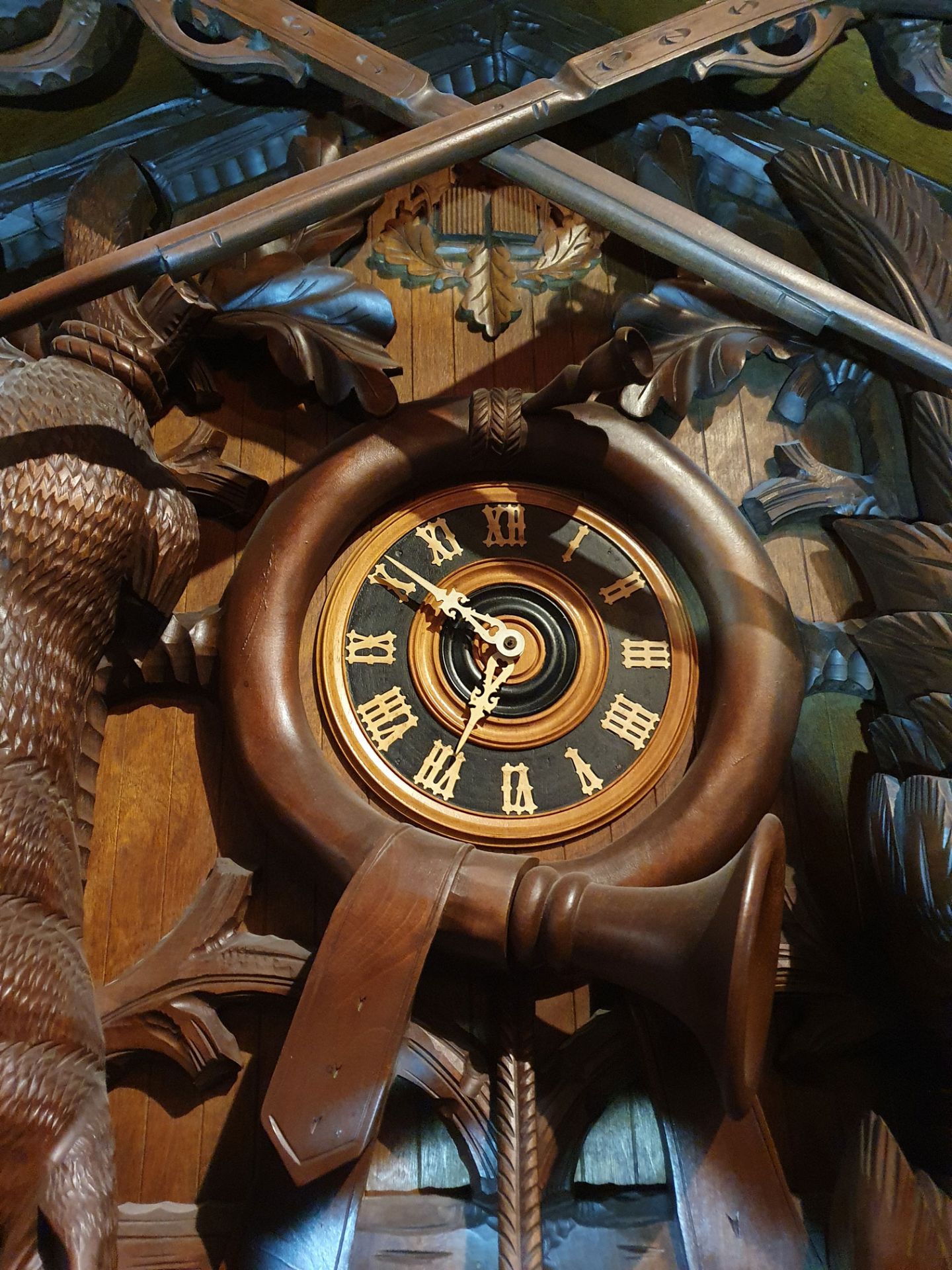 Huge Black Forest Cuckoo Clock with Music Box ca. 1940 - Bild 2 aus 5