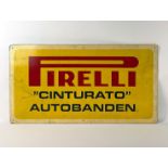 Pirelli Metal Advertising Sign