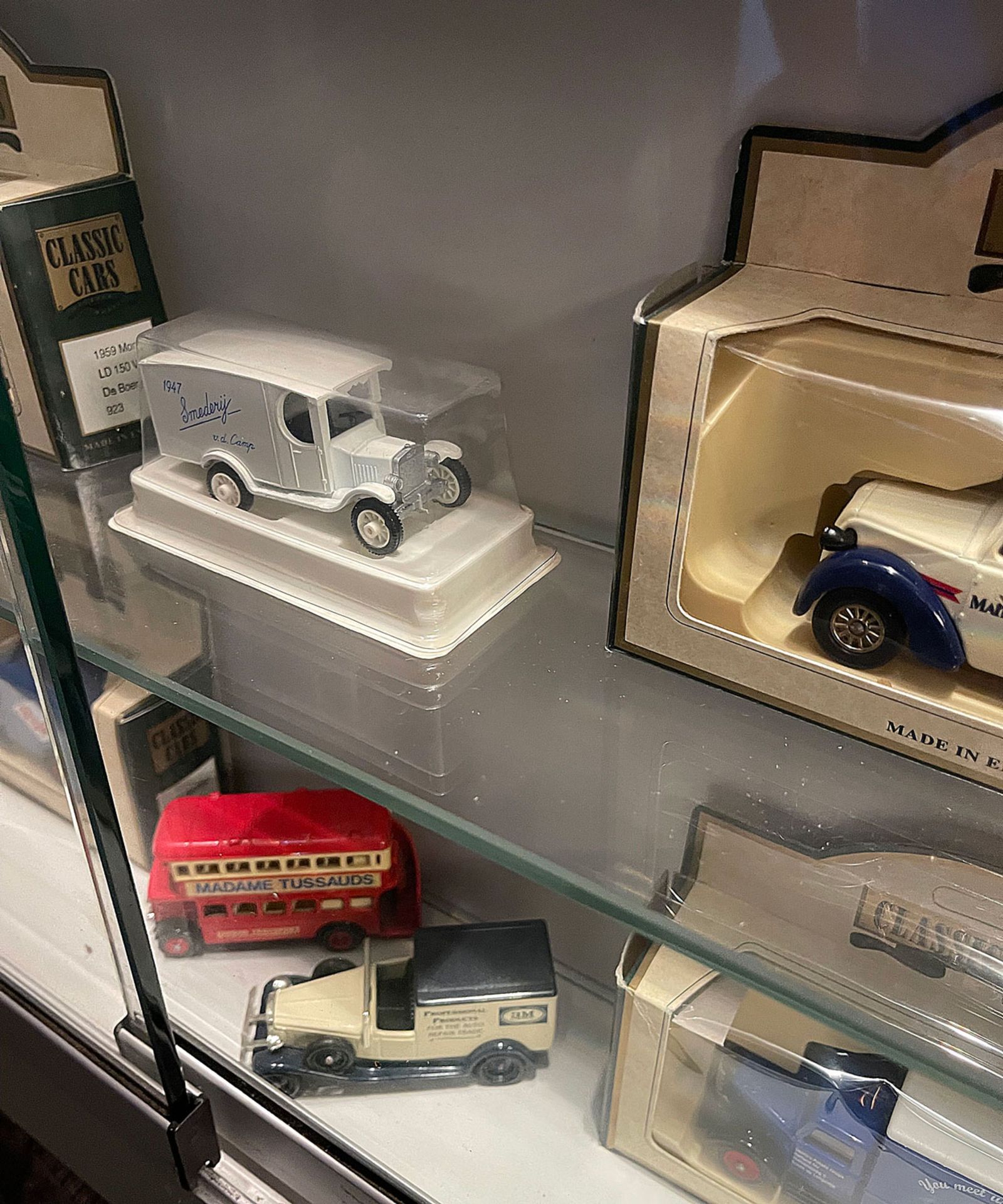 Showcase with 42 various miniature cars - Image 11 of 16