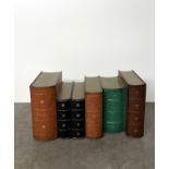 Interior Decoration with Leatherbound Book Design