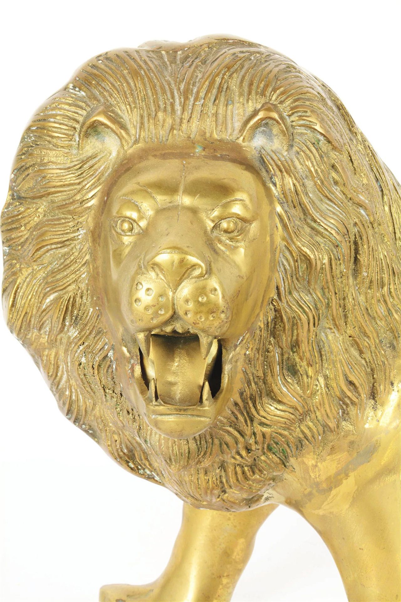 Fantastic Bronze Statue Of The Mgm Lion - Bild 5 aus 5
