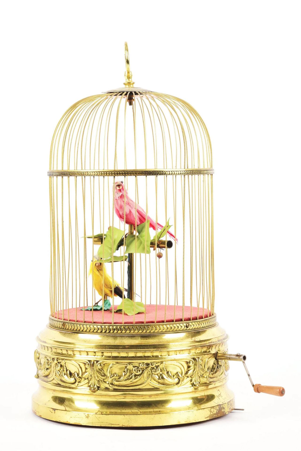 Reuge Swiss Singing Bird Cage Automaton - Bild 3 aus 6