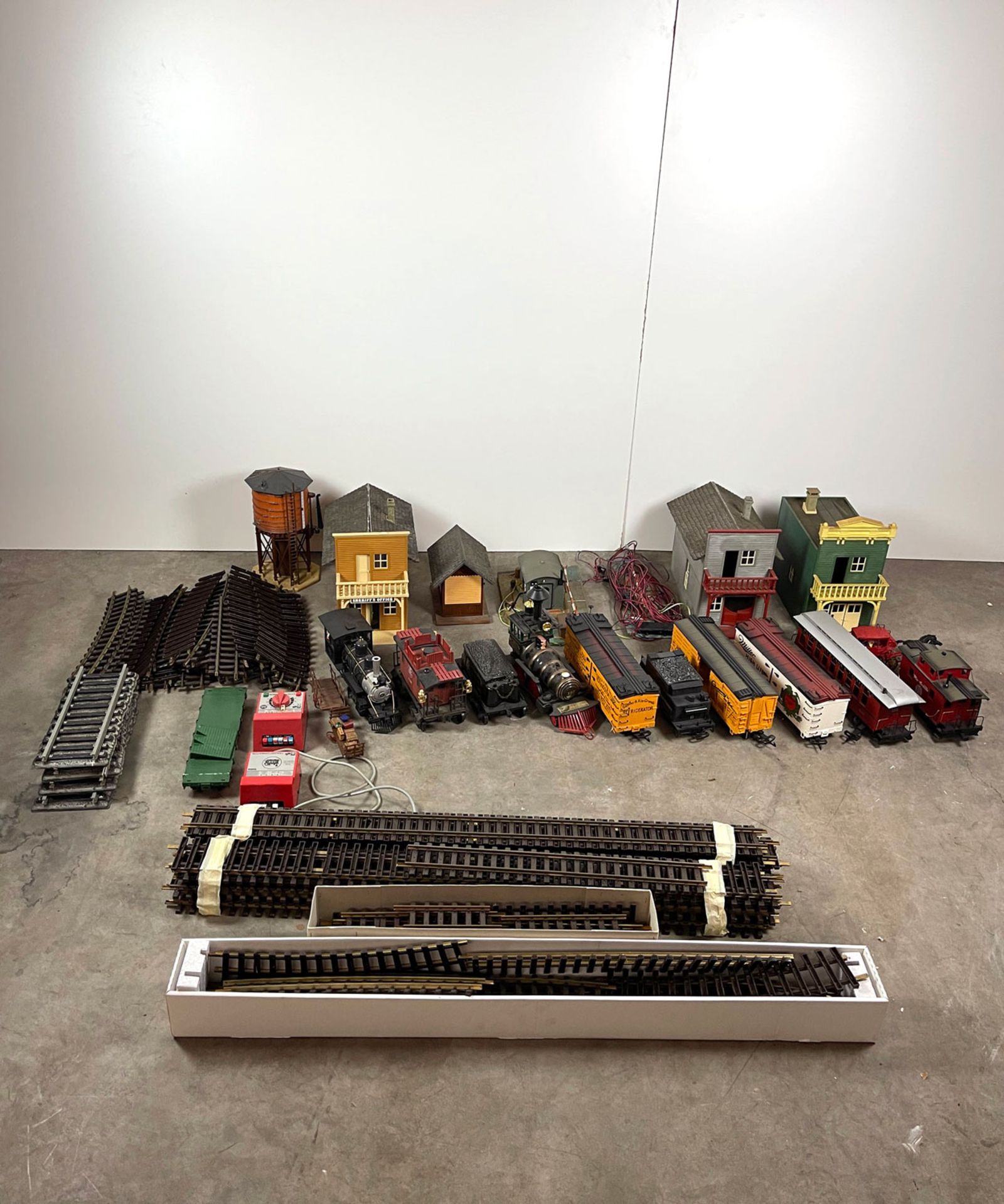 Lot of LGB (Lehmann Gross Bahn) Model Train Set Parts