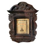 Beautiful Appenzell Calendar Holder with Appenzell Calendar from 1836