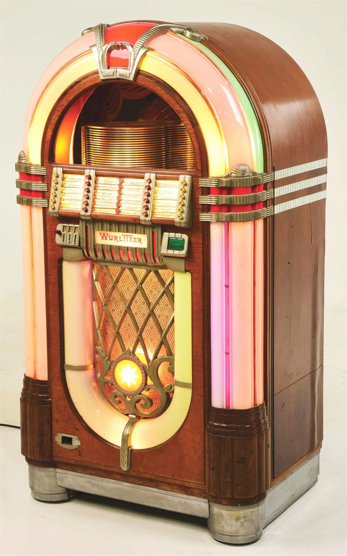 Original Wurlitzer Model 1015 "Bubbler" Jukebox - Bild 3 aus 6