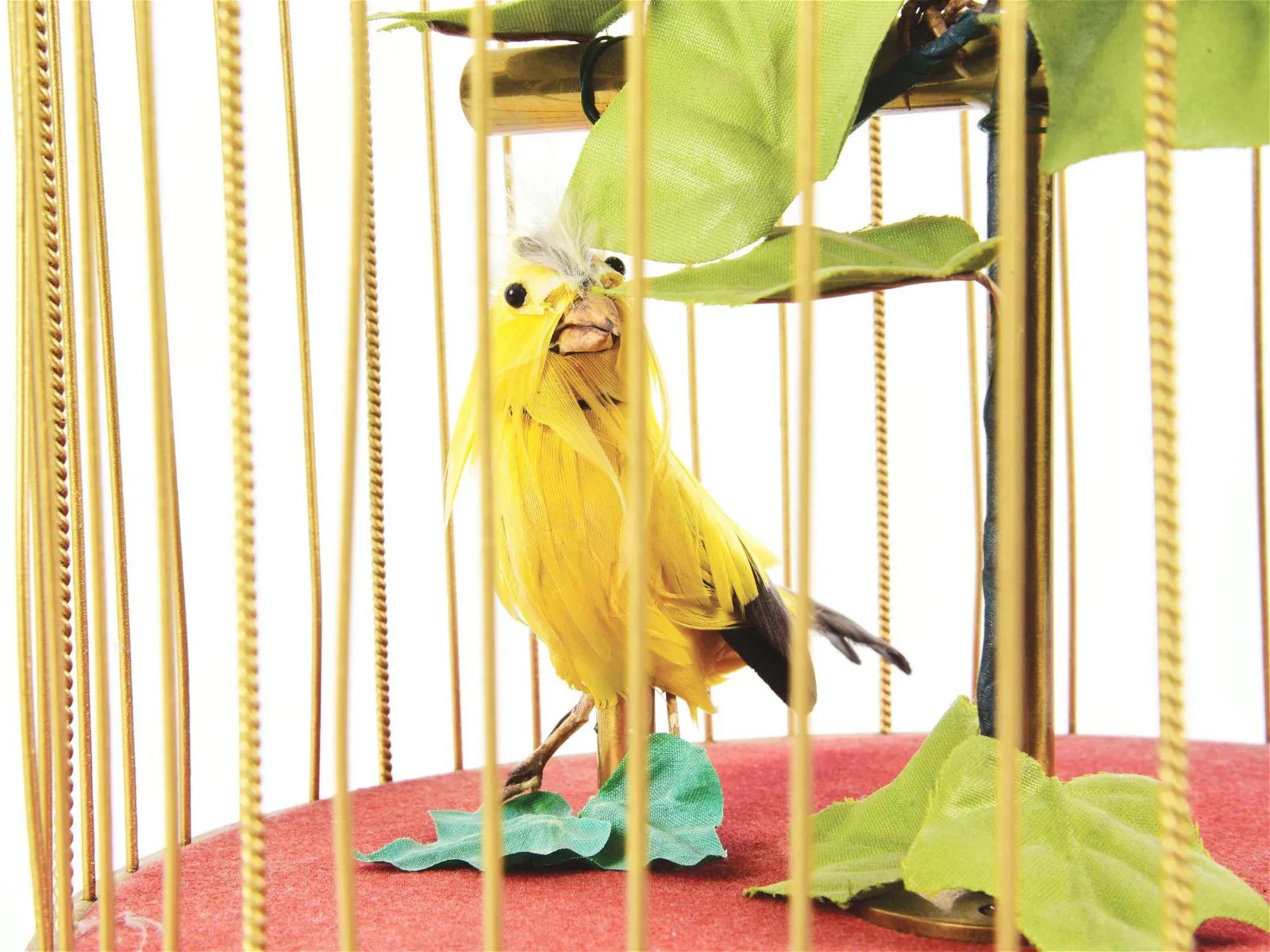 Reuge Swiss Singing Bird Cage Automaton - Bild 6 aus 6