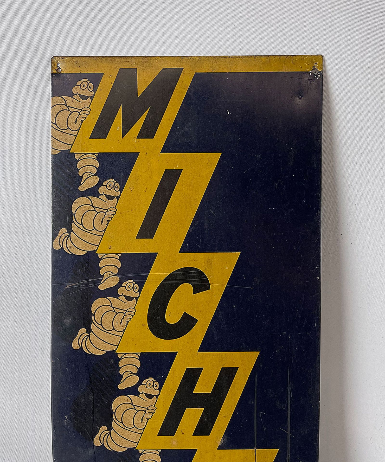 Michelin Metal Advertising Sign - Bild 3 aus 4