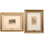 two Rik Wouters etchings - each with an atelier stamp || WOUTERS RIK (1882 - 1916) twee etsen n°