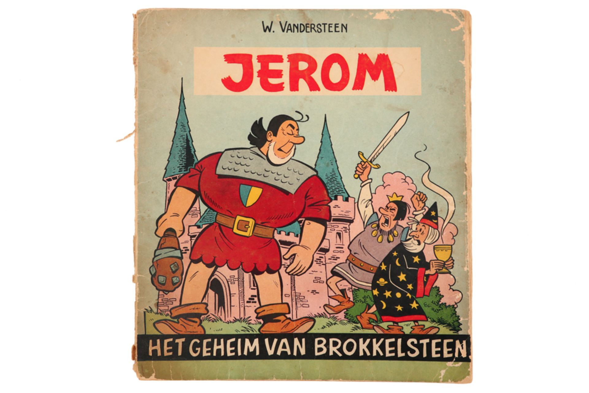 two Belgian comic strips dd 1962, one signed by the author Marc Sleen || WILLY VANDERSTEEN - MARC - Image 6 of 8