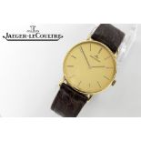 Jaeger-LeCoultre vintage mechanic wristwatch in yellow gold (18 carat) - marked || JAEGER - LE