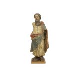 16th/17th Cent. presumably Flemish sculpture in polychromed wood || Zestiende/ zeventiende eeuwse,