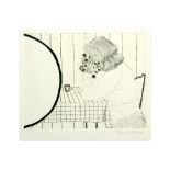 Roger Raveel signed etching || RAVEEL ROGER (1921 - 2013) ets n° 13/30 met de voorstelling van een