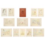 Salvador Dali's "Le Bestiaire de La Fontaine Dalinise" portfolio with 12 signed and numbered