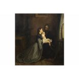 19th Cent. Belgian oil on panel - signed Louis Charles Verwee || LOUIS CHARLES VERWEE (1807 -