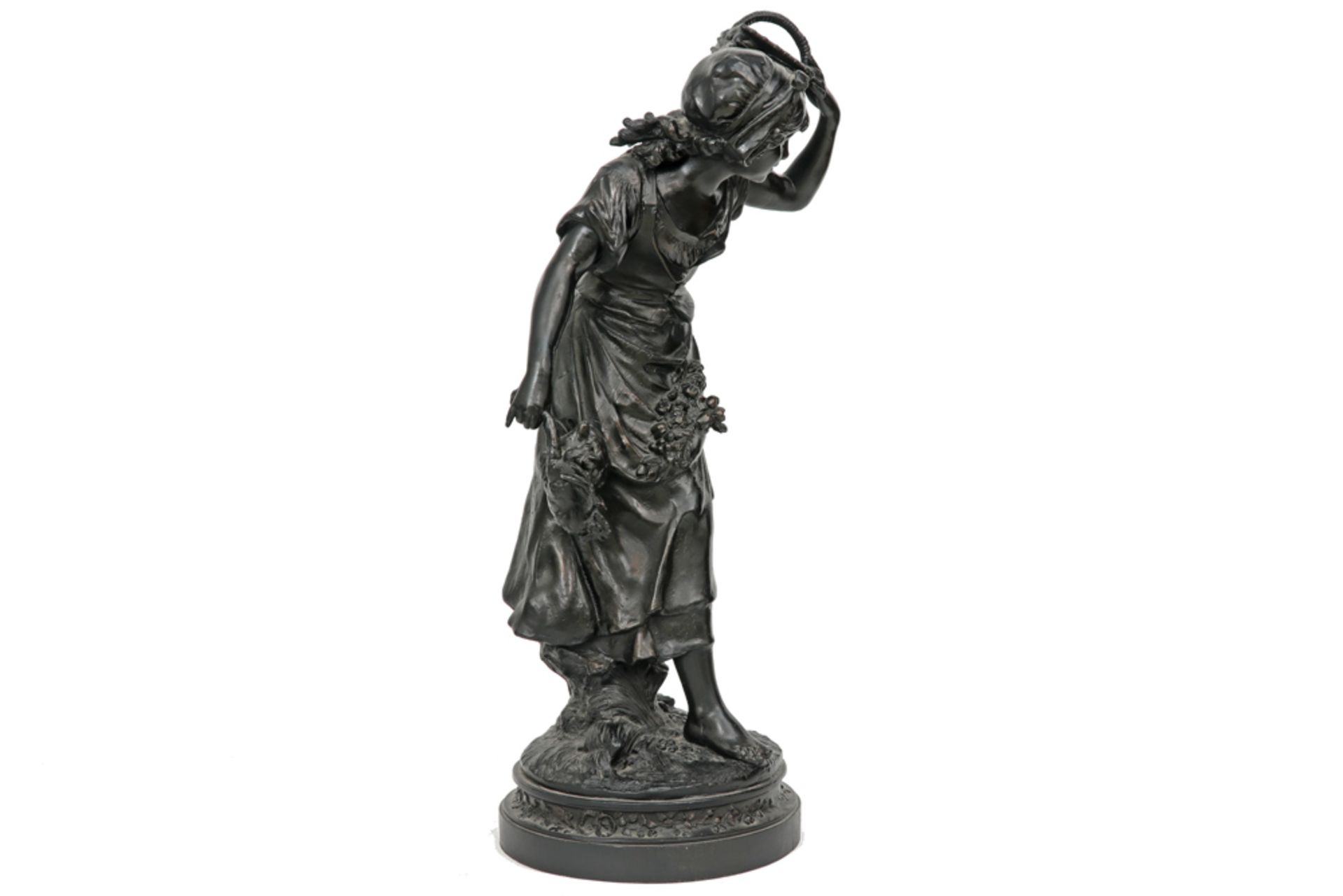 antique sculpture in bronze - signed Auguste Moreau || MOREAU AUGUSTE (1834 - 1917) antieke - Bild 2 aus 5