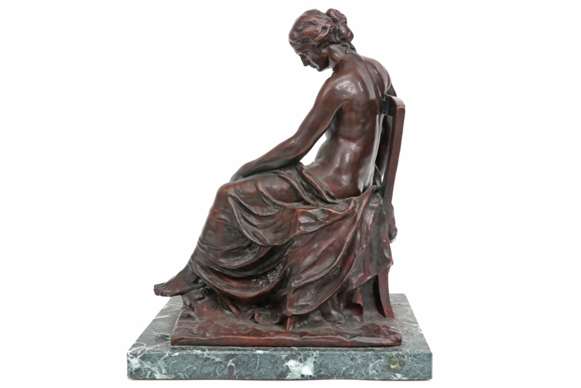 20th Cent. Belgian sculpture in bronze - signed Floris De Cuyper || DE CUYPER FLORIS (1875 - 1965) - Bild 3 aus 4