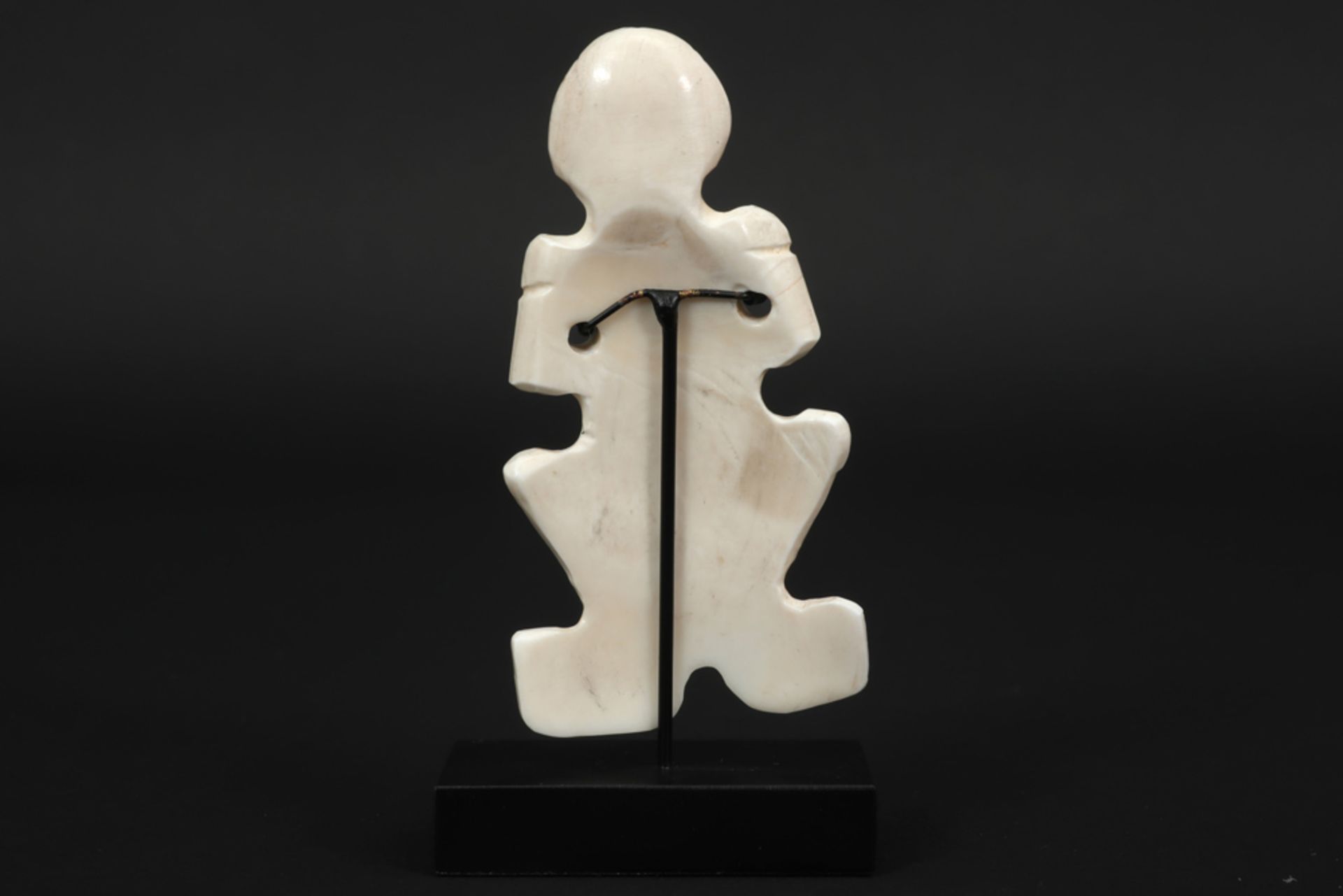 two Caribean Taino Culture bone sculptures || CARIBISCHE GEBIEDEN - TAINO CULTUUR - ca 1100 tot 1500 - Bild 3 aus 7