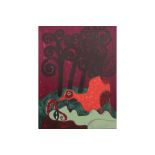 Corneille signed lithograph printed in colors dated 1975 || CORNEILLE (1922 - 2010) (1922 - 2010)
