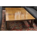 sofa table with a mahogany top || Salontafel met blad in acajou