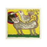 Corneille signed lithograph printed in colors||CORNEILLE (1922 - 2010) (1922 - 2010) kleurlitho n°
