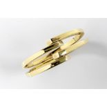 bracelet in yellow gold (18 carat) with a maker's mark||Bracelet met een zgn "Eternel" -