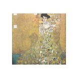 framed print with a work by Gustav Klimt||Ingekaderde print van een werk van Gustav Klimt