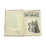 "La Mode illustrée" album from 1894 with fashion decals and patterns||Album "La Mode illustrée"