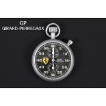 rare "Girard-Perregaux Sport Timer for Ferrari n° 1" marked stopwatch in titanium case Featuring