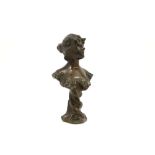 early 20th Cent. galvano-sculpture - signed Gustave Van Vaerenbergh and numbered||VAN VAERENBERGH
