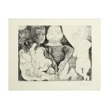 Pablo Picasso etching, number 6 from the series "156 gravures" - with namestamp and numbered 37/50 -