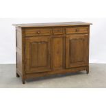 antique oak sideboard