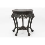 antique Chinese table in rose-wood