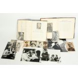 lot related to opera singers with two albums with handwritten texts (including Caruso) and a number