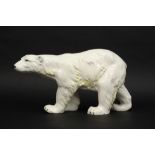 'Polar Bear' sculpture in ceramic