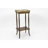 neoclassical occasional table with gilded mountings and onyx top
