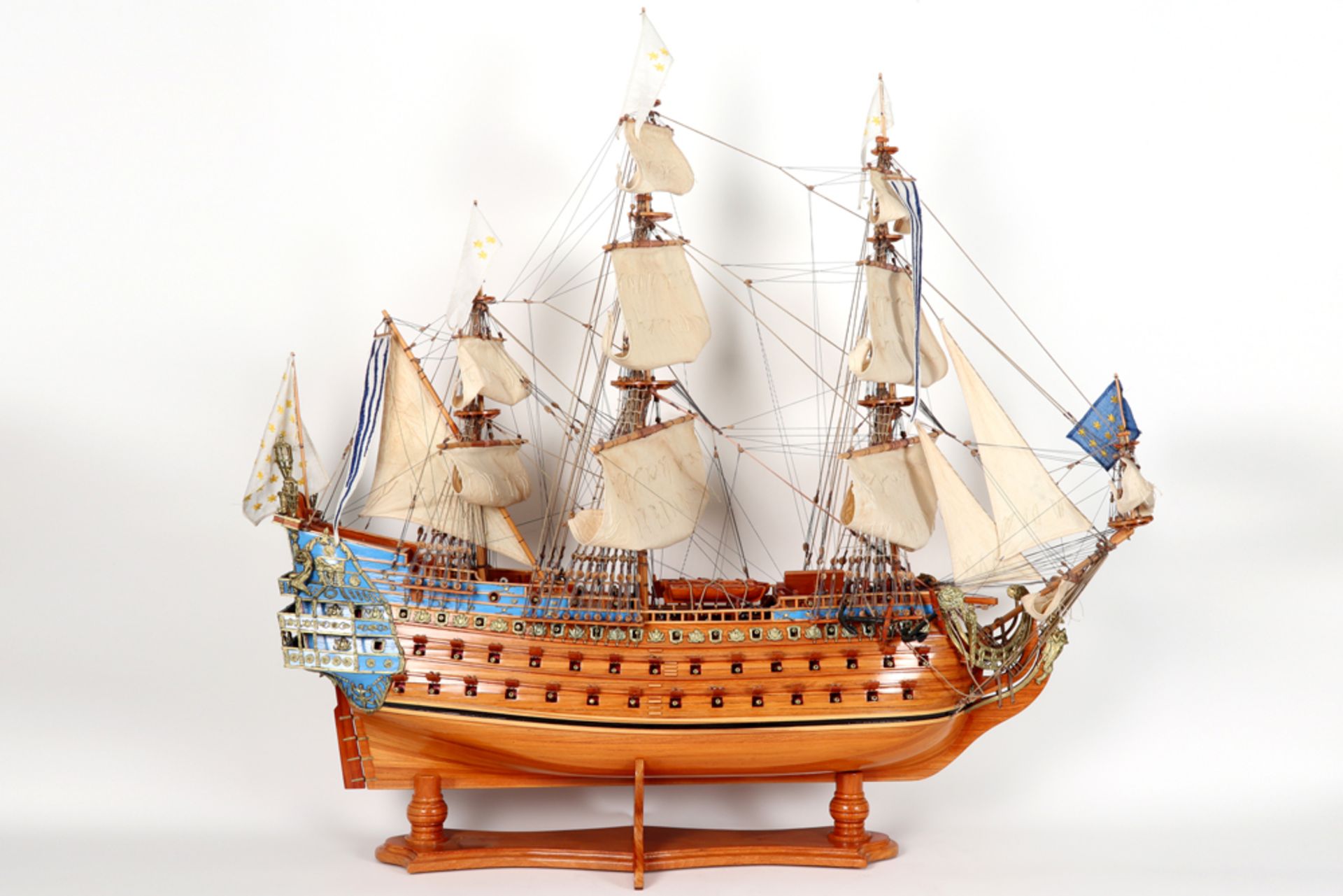 miniature of the "Soleil royal" ship - Bild 2 aus 3