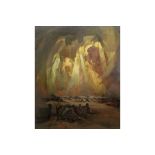 20th Cent. Belgian oil on canvas - signed Karel de Posson