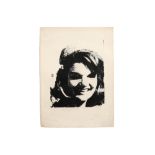 rare Andy Warhol "Jackie (Kennedy)" screenprint on Arches to be dated in 1964 presumably a proof pri