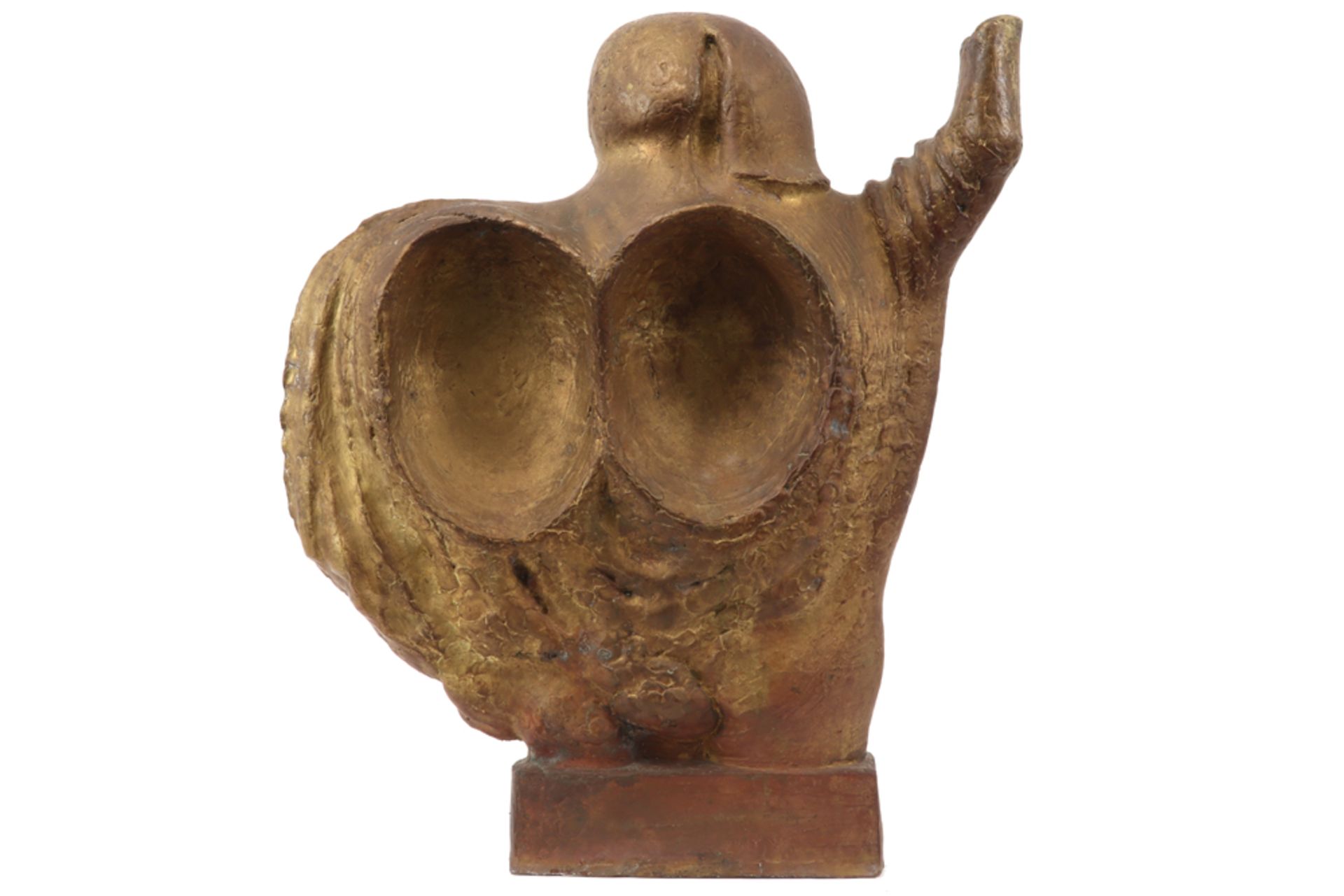 20th Cent. Belgian sculpture in bronze - with monogram of Monique Guebels ||GUEBELS MONIQUE (° 1921)