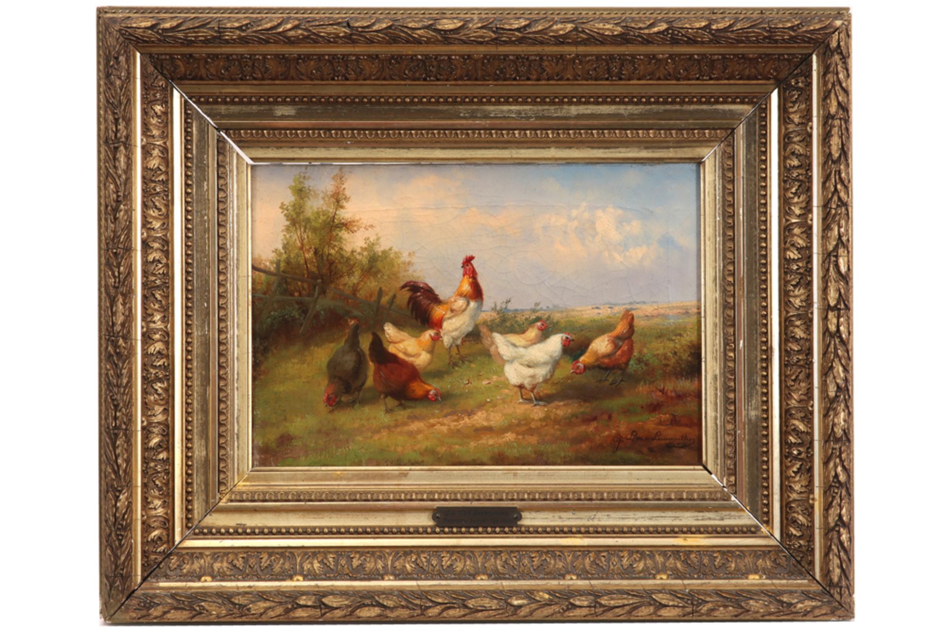 Jef Louis Van Leemputten signed oil on canvas ||VAN LEEMPUTTEN JEF LOUIS (1867 - 1948) - Image 3 of 4